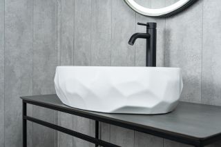 Раковина Gid 9030wx 51241 накладная белая 60x40x15